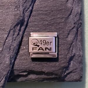 49er Fan Italian Charm Bracelet Link